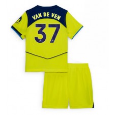 Tottenham Hotspur Micky van de Ven #37 Tredjedraktsett Barn 2025-26 Kortermet (+ korte bukser)